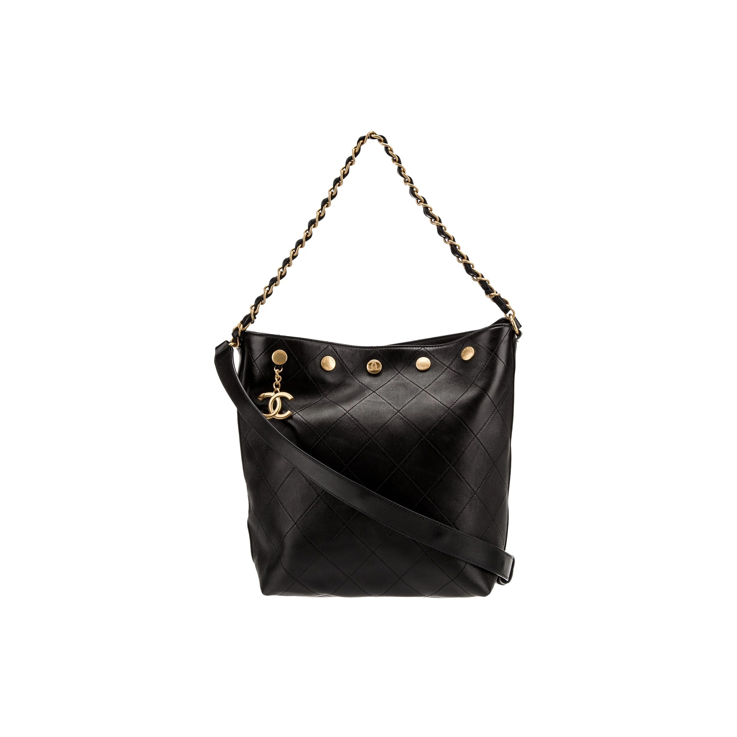 CHANEL MASTER 25P RIVET BUCKET BAG AS5406 (31*28*15cm)